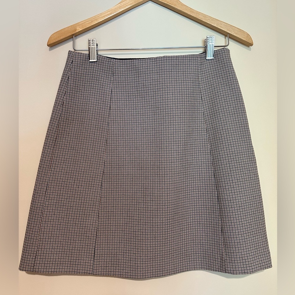 Aritzia Babaton Wool Pattern Skirt